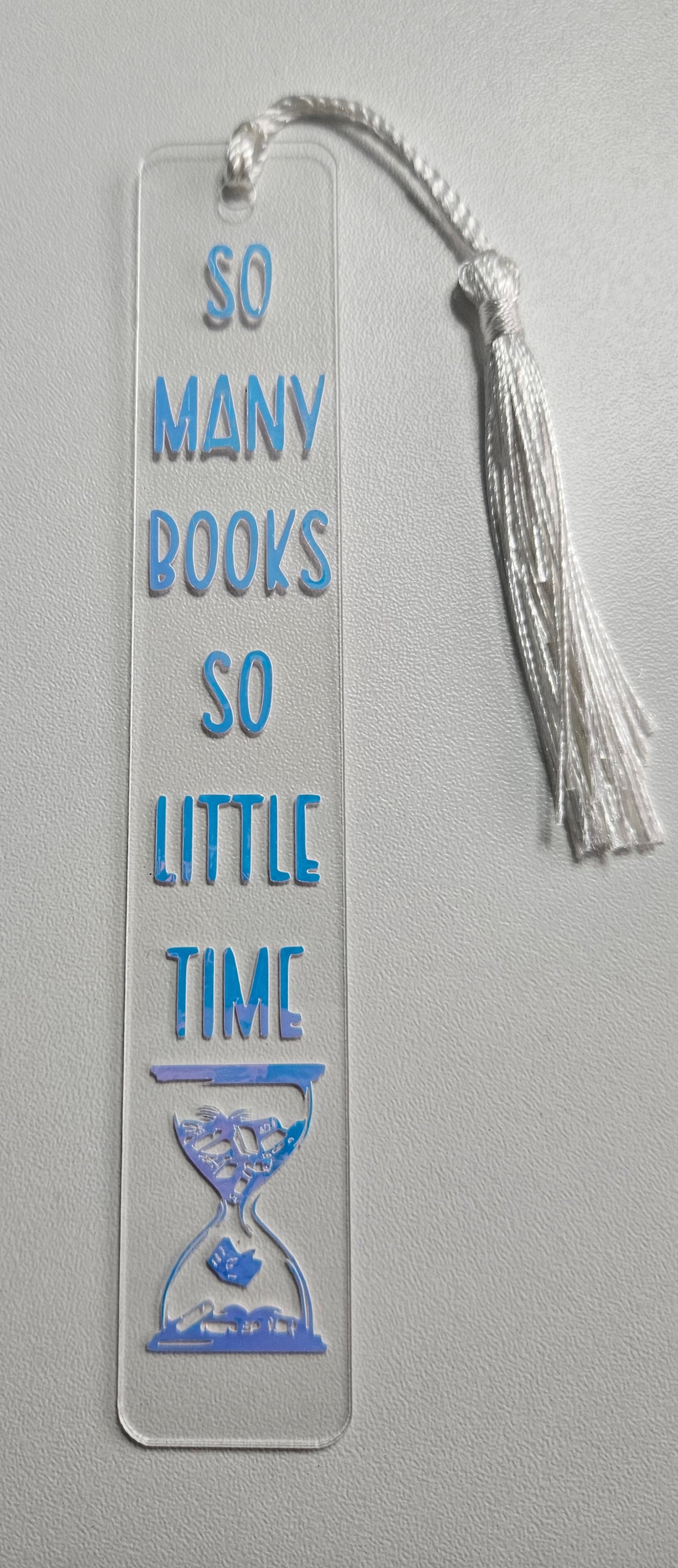 'So many books so little time' bookmark