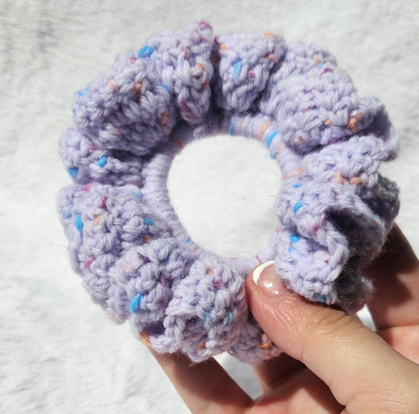 Purple Scrunchie