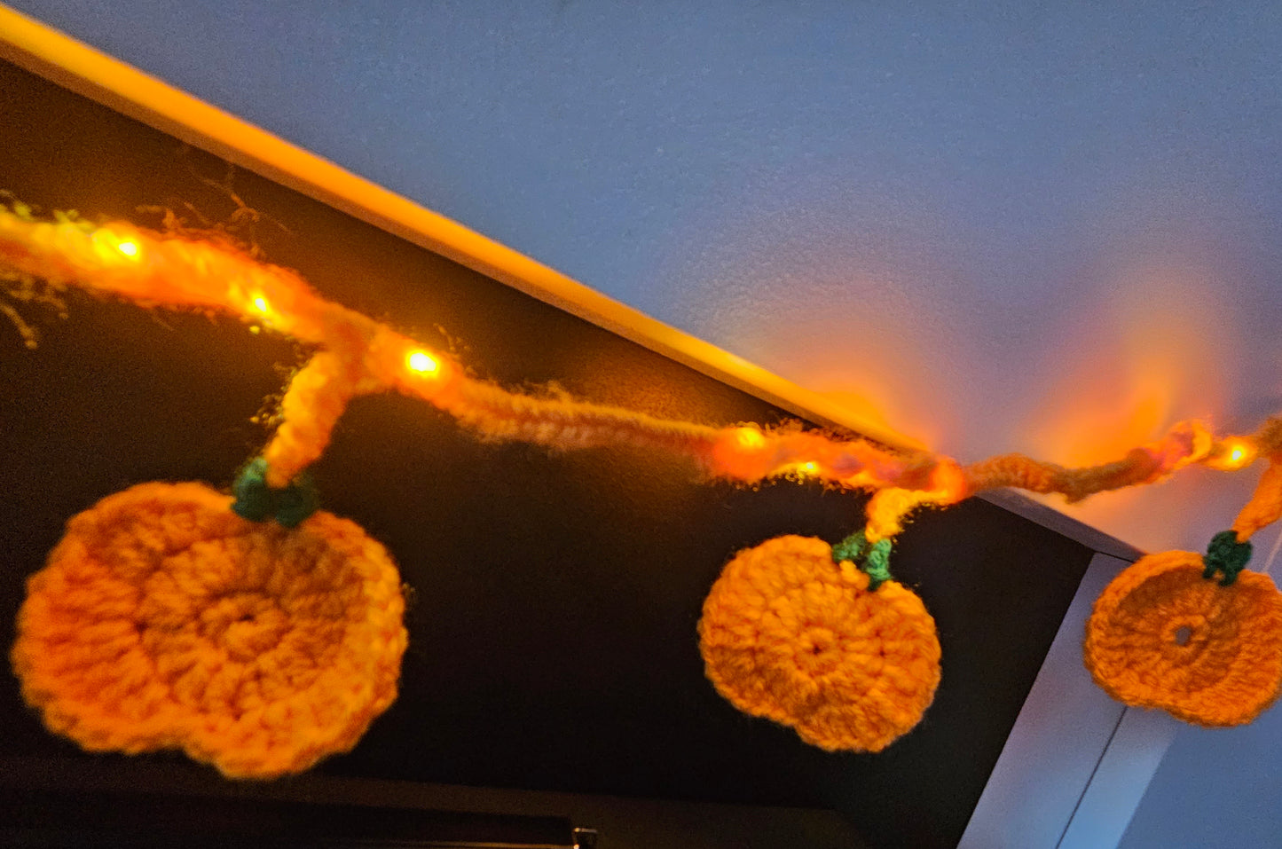 Light up Pumpkin Garland