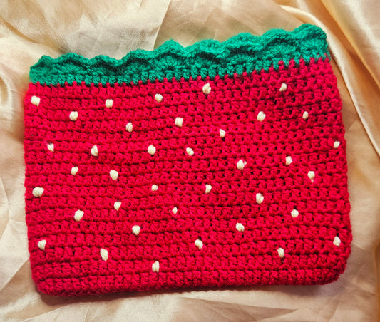 Strawberry Book Sleeve