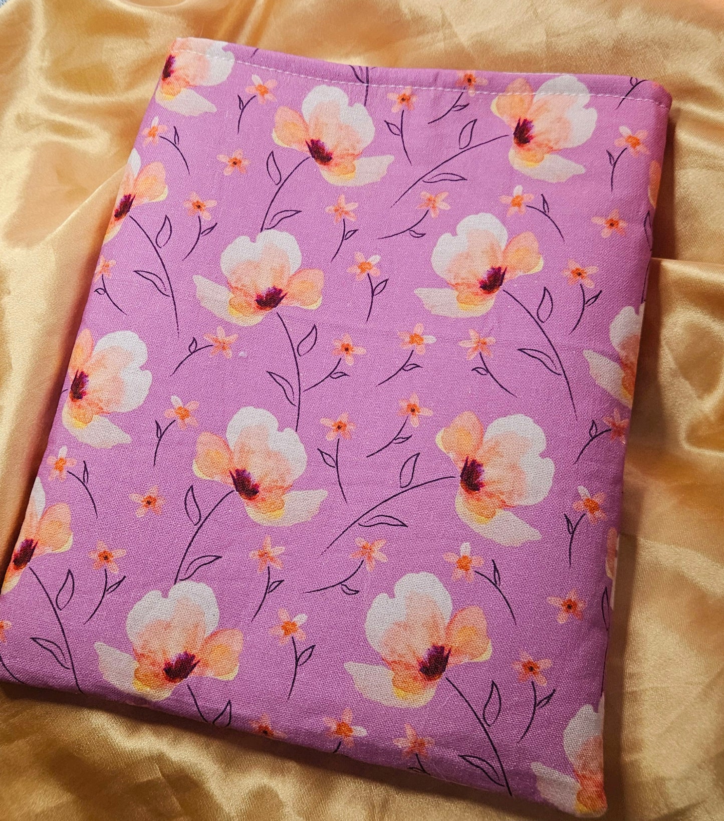 Pink Poppy Book/Kindle Sleeve