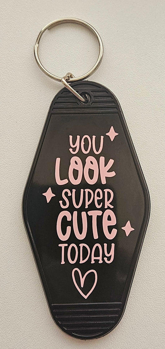 Super Cute Motel Style Keyring