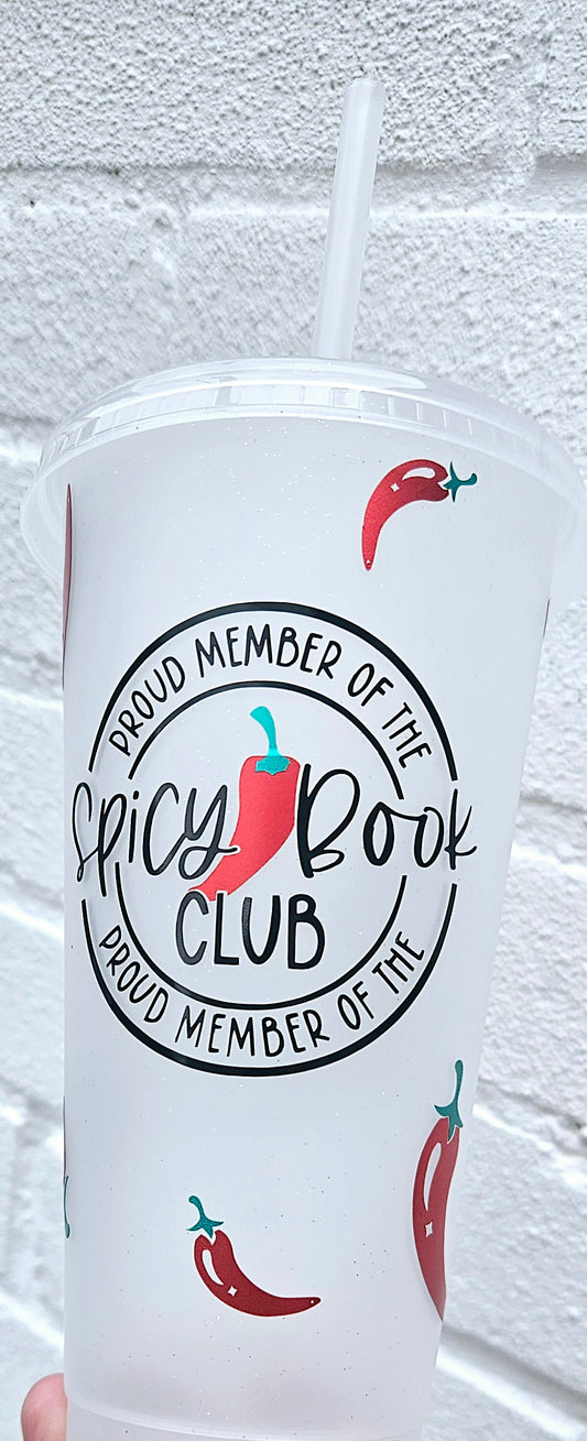 Spicy Book Club Cold Cup