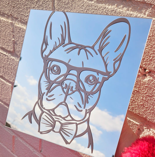 French Bulldog Mirror