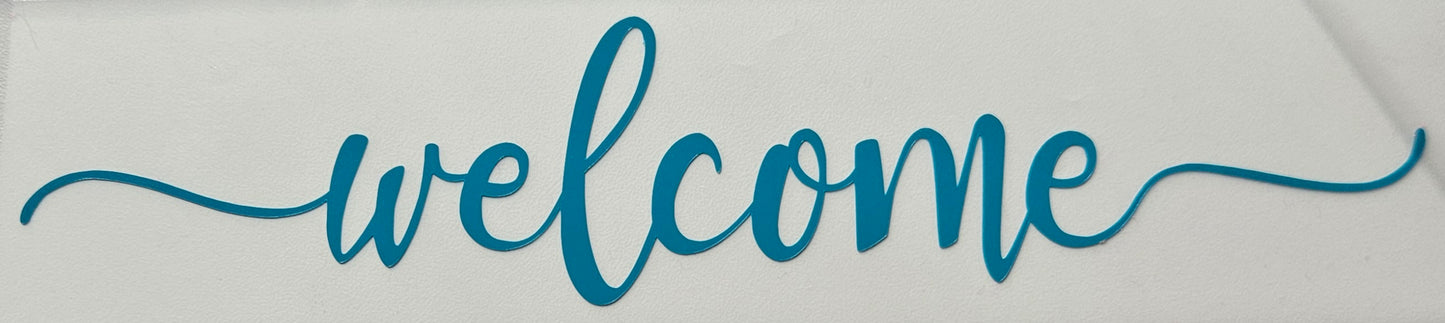 Welcome Letterbox Sticker