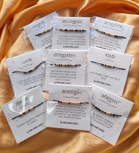 Morse Code Bracelets