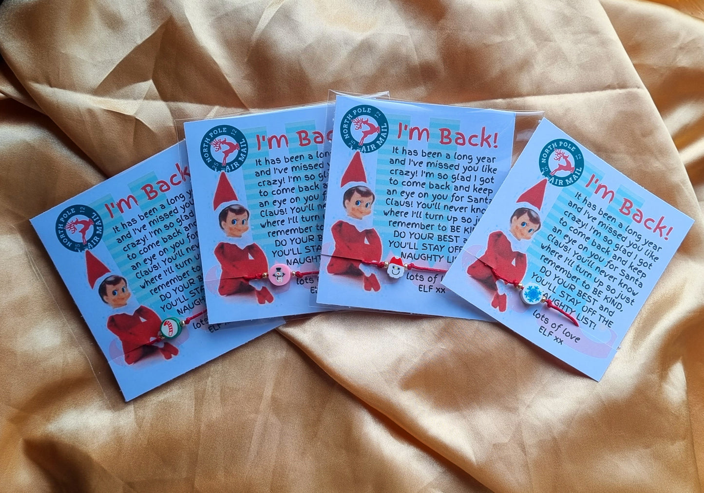 Elf on the shelf bracelet