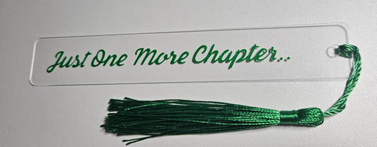 'Just one more chapter' bookmark