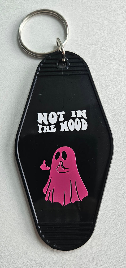 'Not in the mood' keyring