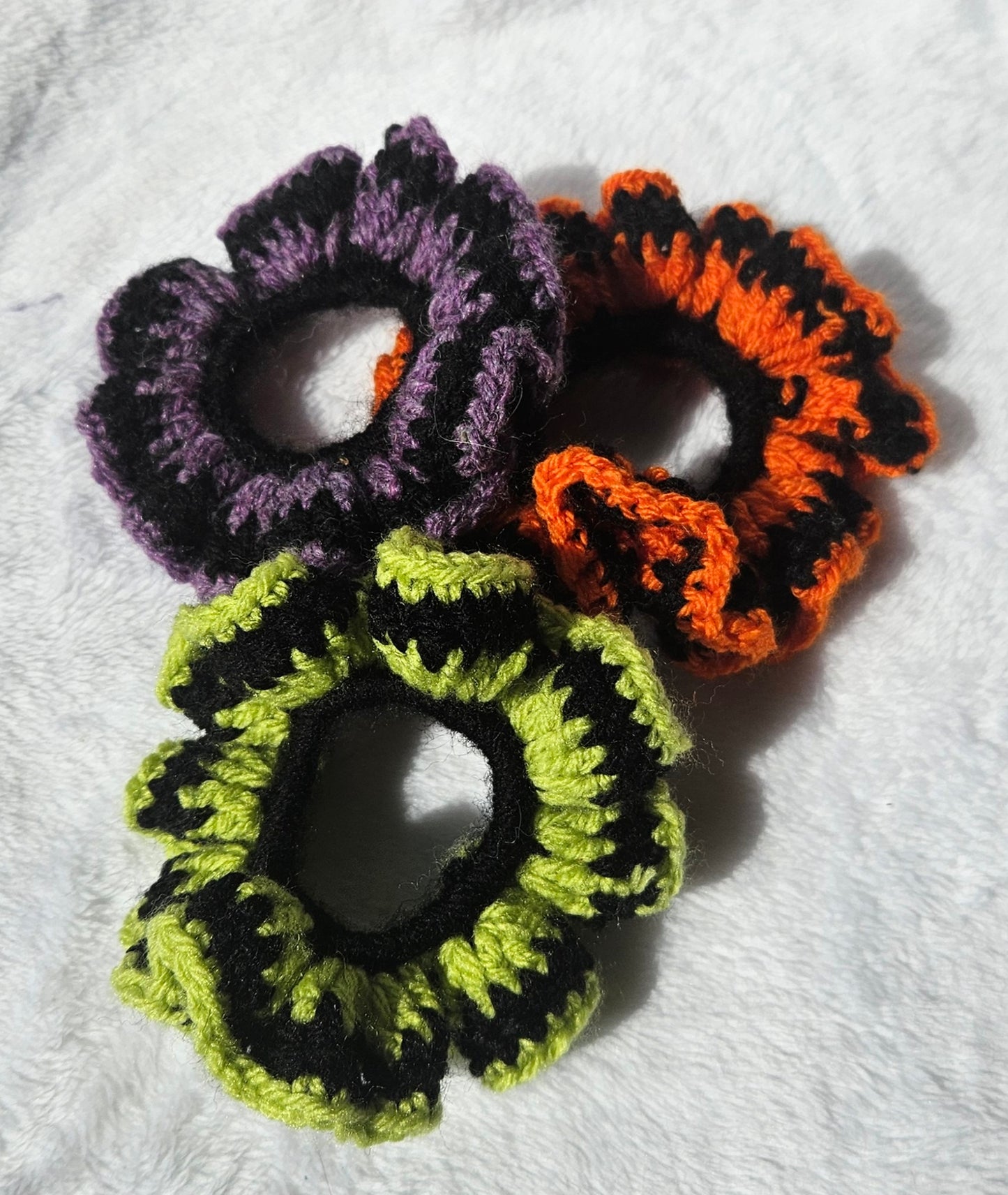 Pack of 3 Halloween Scrunchies