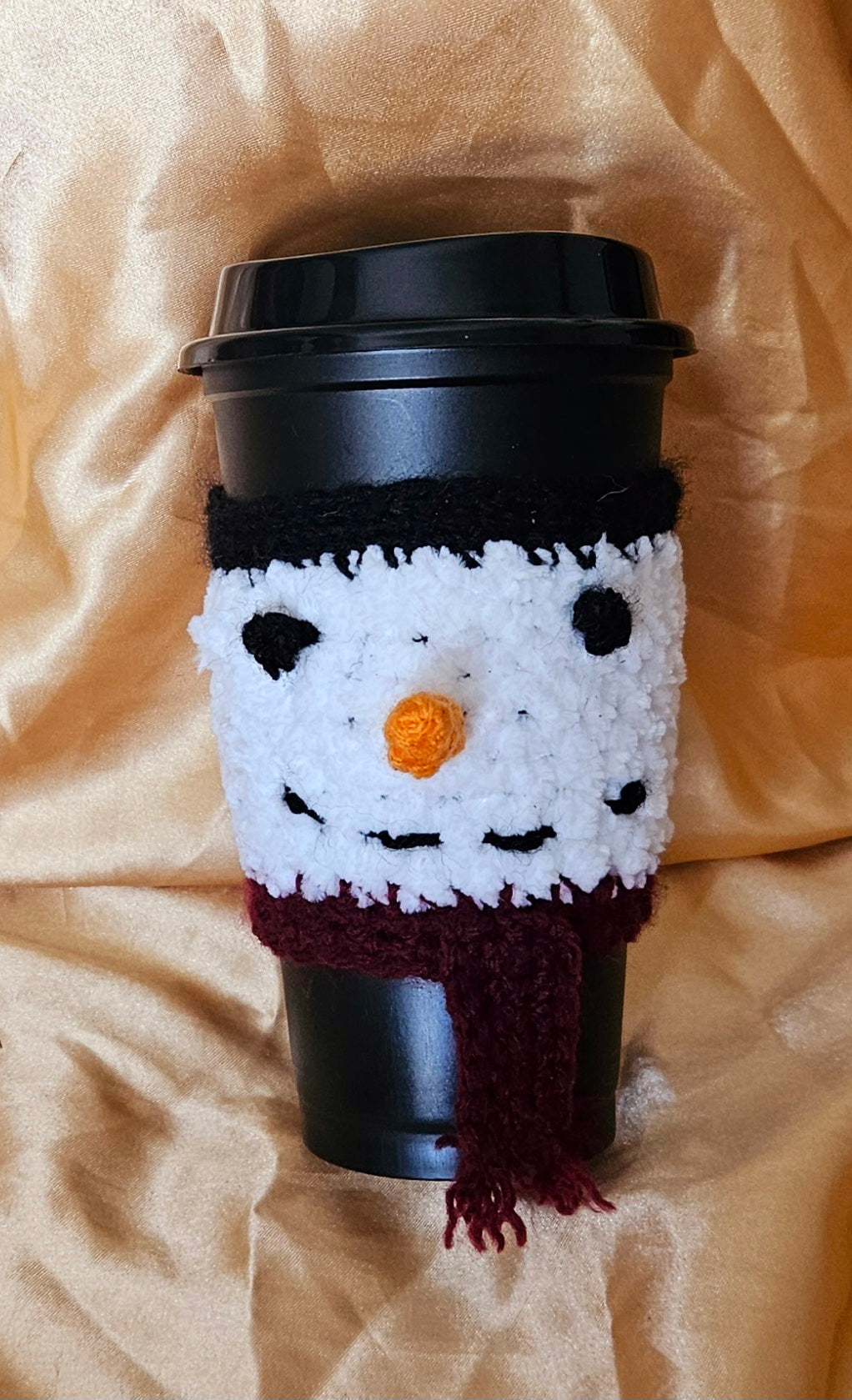 Snowman 16oz Travel Mug Sleeve