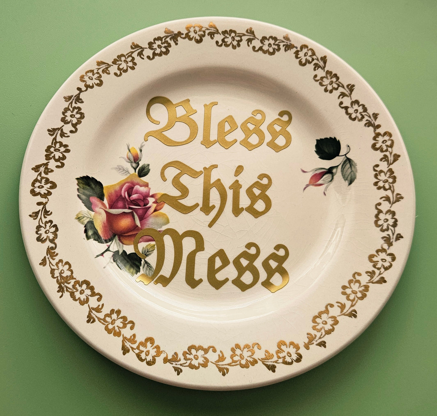 Bless This Mess wall plate
